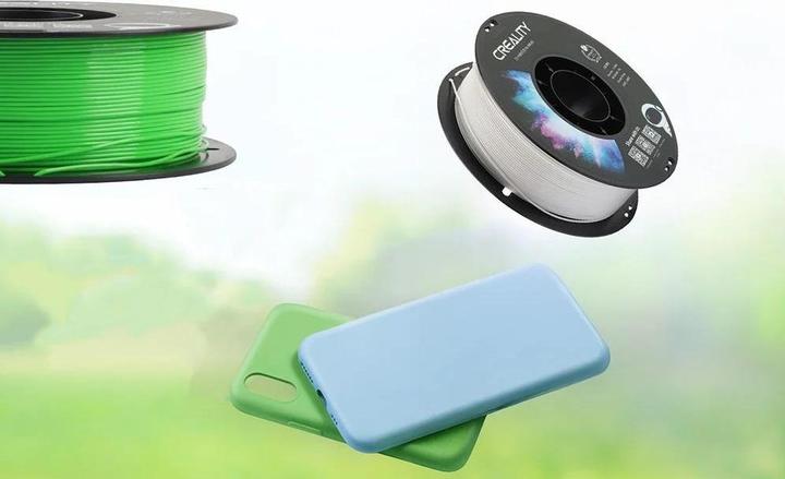 Image du produit Creality Filament TPU, blanc, 1.75 mm, 1 kg (TPU, 1.75 mm, 1000 g, Blanc)
