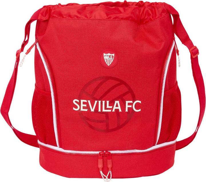 Produktbild Sevilla Fútbol Club Rucksacktasche mit Bändern Rot 35 x 40 x 1 cm