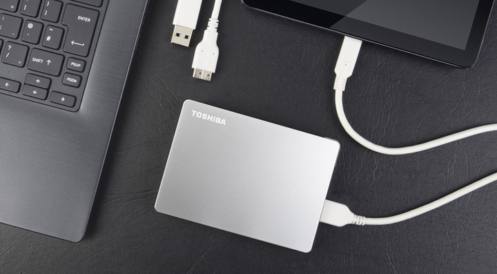 Actual product image Toshiba Canvio Flex (4 TB)