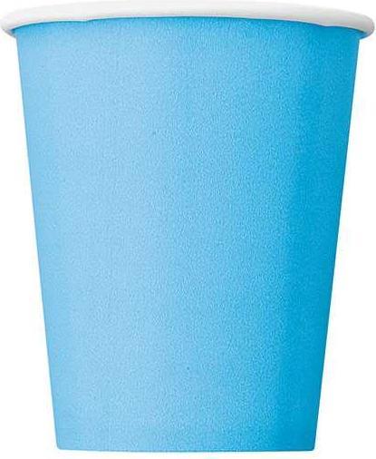 Produktbild Unique Partybecher hellblau, 8 Stk. (8x)