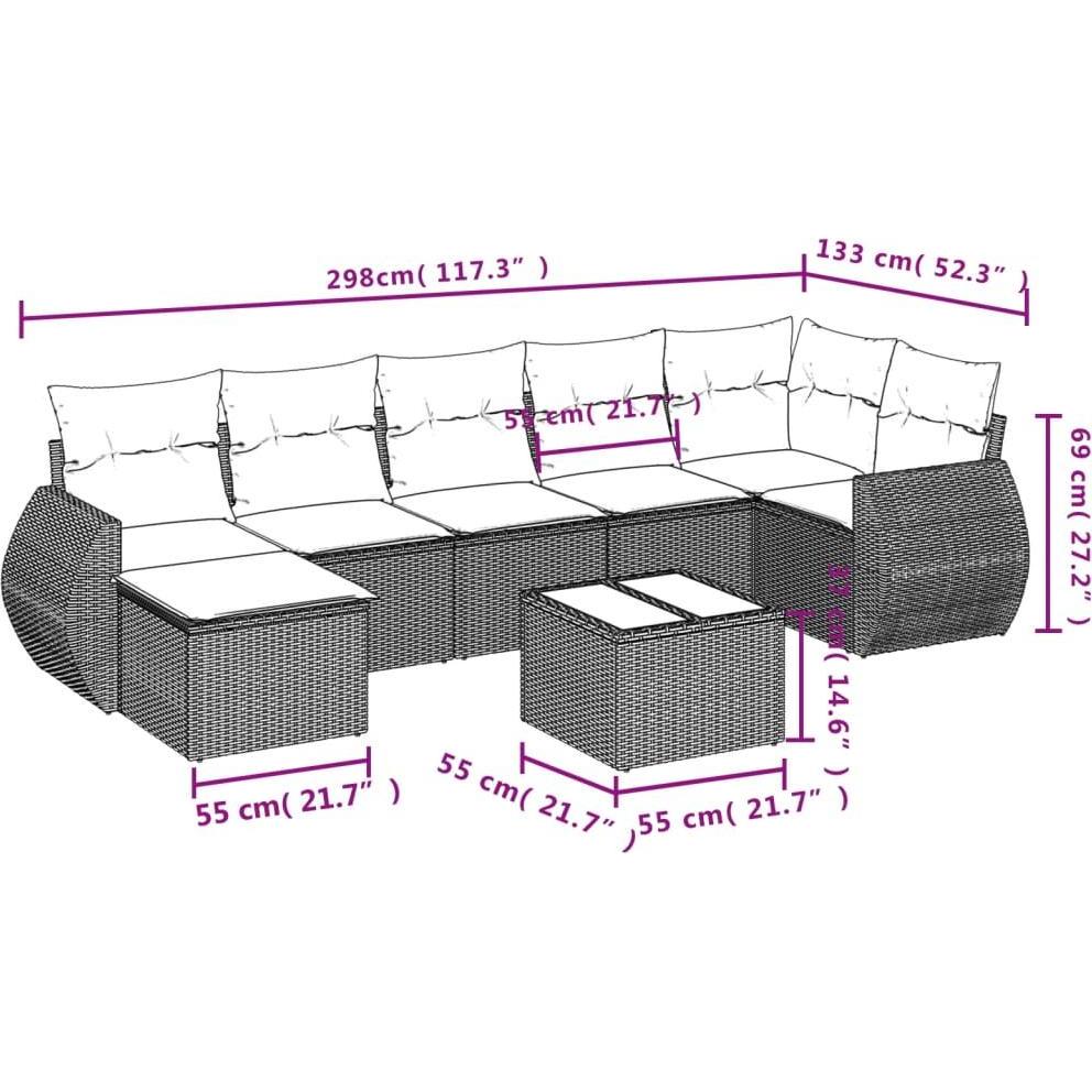 Thumbnail - VidaXL, Gartenlounge, Blumberg