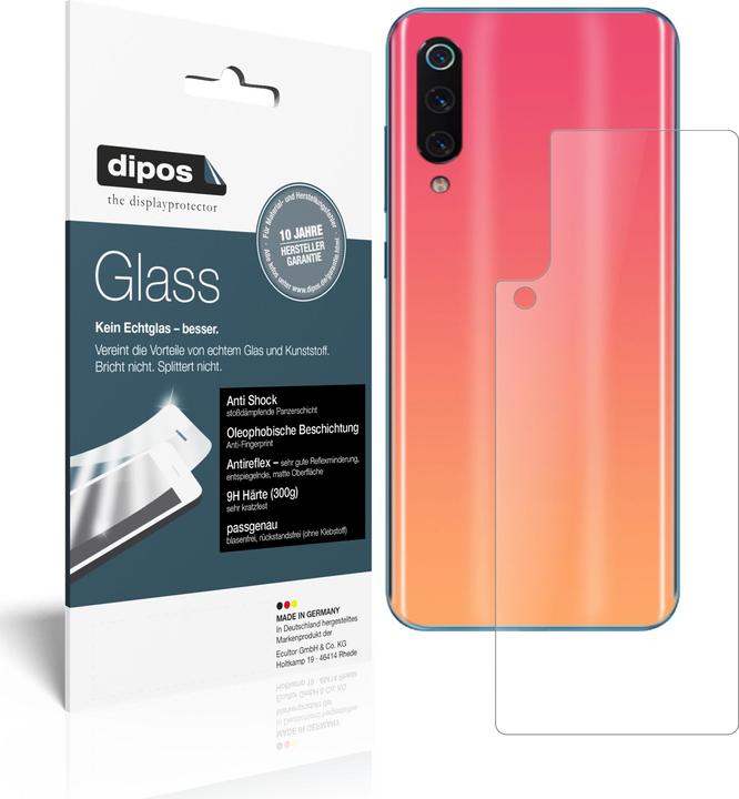 Actual product image Dipos Screen Protector Anti-Shock (1 Piece, Mi 9 SE)
