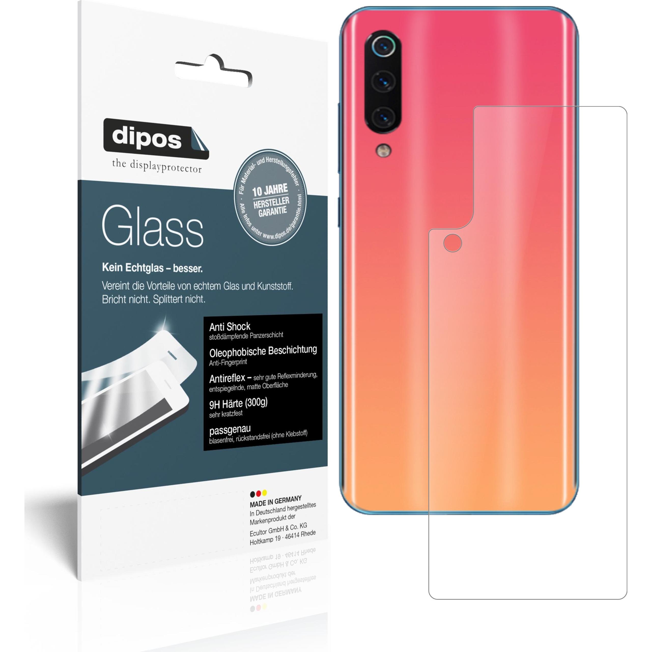 Dipos Displayschutz Anti-Shock (2 Stück, Xiaomi Mi 9 SE), Smartphone Schutzfolie, Transparent
