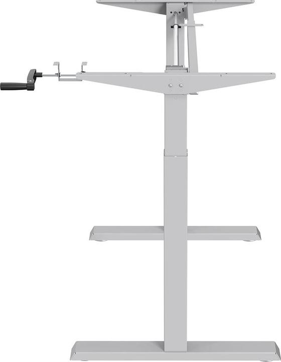Produktbild Ergo Office Sitz-Steh-Schreibtisch Tischgestell Manuell Höhenverstellbarer Bürotisch max. 123cm Ergonomischer Ti