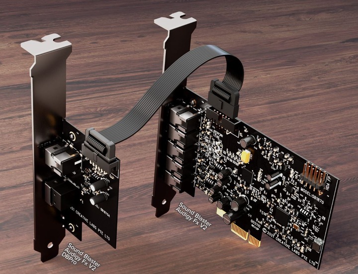 Immagine prodotto Creative Sound blaster audigy fx v2 5.1 canali integrati PCI-E (Mini PCI Express)