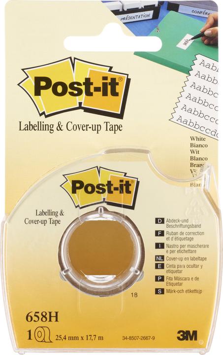 Produktbild Post-it Abdeck- und Beschriftungsband (25.4 mm x 17.7 m)
