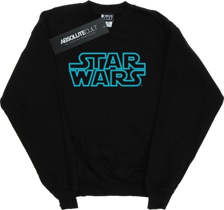 Produktbild Star Wars Neon Sign Logo Sweatshirt Jungen (152, 158)