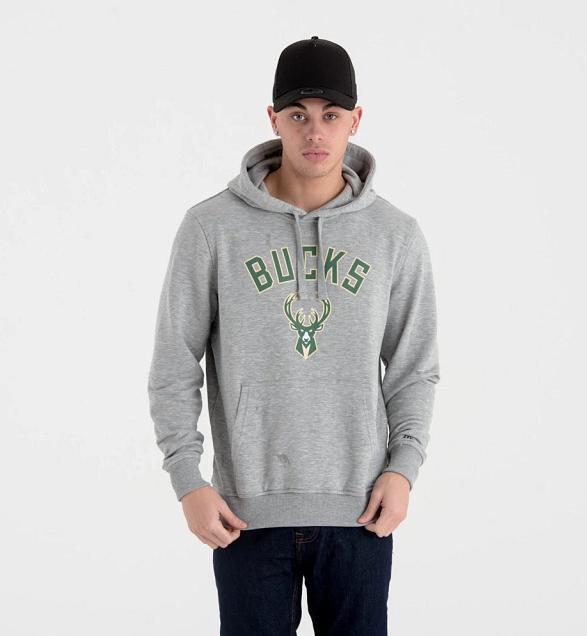 Produktbild New Era Hoodie Milwaukee Bucks NBA (L)