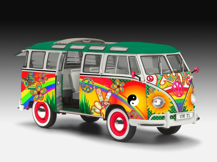 Actual product image Revell VW T1 Samba Flower Power