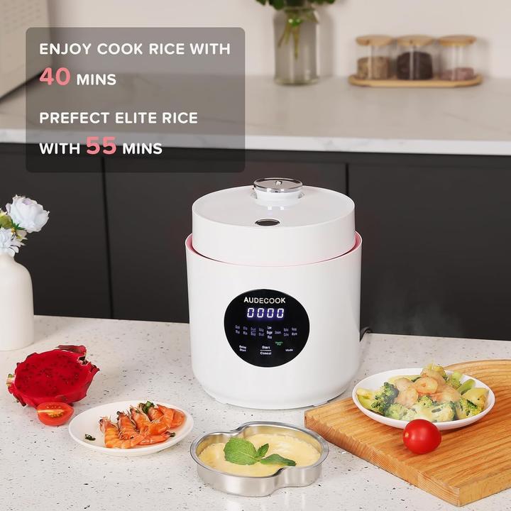 Produktbild Audecook Mini Reiskocher und Dampfgarer