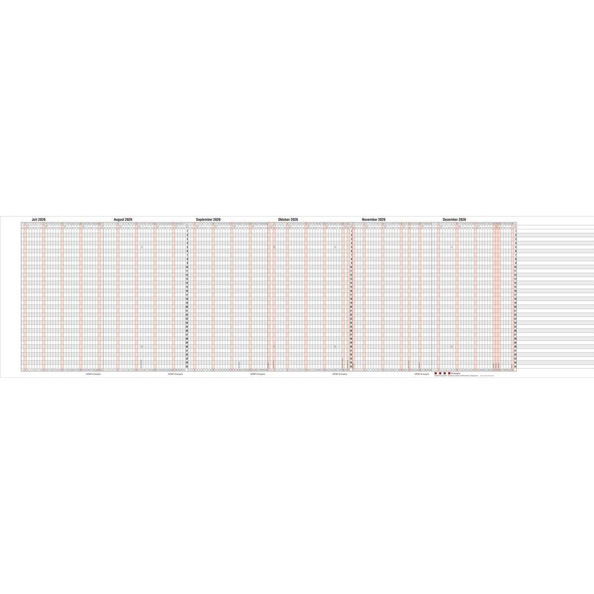 Güss Urlaubsplaner 230x30cm (12-22)