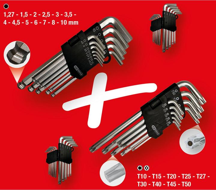 Actual product image KS Tools Winkelschraubendreher-Set