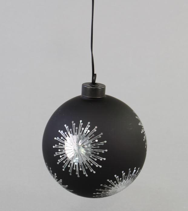 Image du produit GuGus Boule de verre LED noire