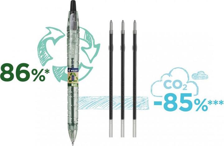 Produktbild Pilot Begreen B2P Ecoball (Schwarz, 10 x)