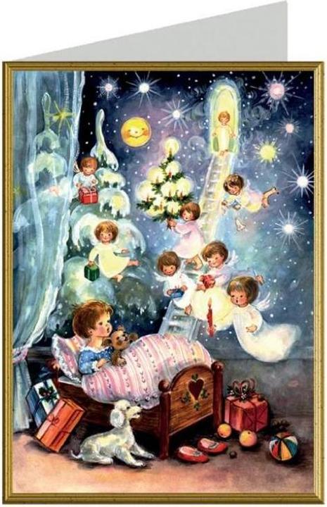 Actual product image 99013 - Christmas Greeting Card - The angels are coming