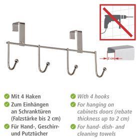 Produktbild Wenko Tür-Hakenleiste