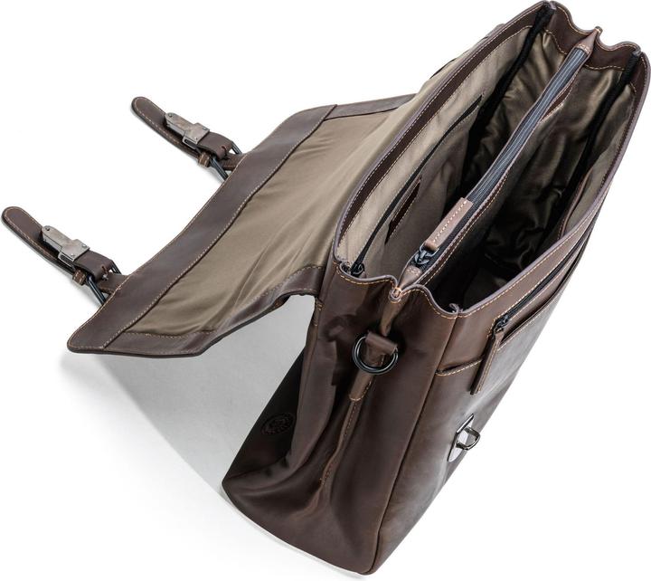 Immagine prodotto Farmhood Cartella Nashville XL 2 scomparti in pelle 39 cm