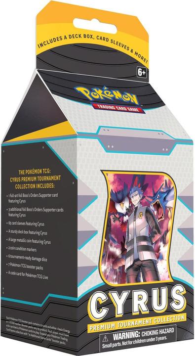 Actual product image Pokémon Cyrus / Klara Premium Tournament Collection (1 piece) (English)