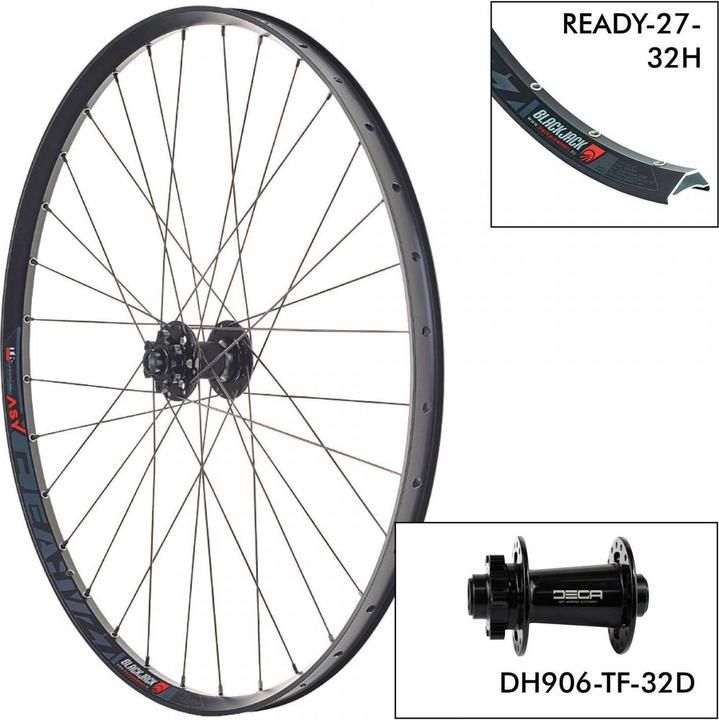 Actual product image Black Jack D.Ready27 32H - DECATF (Front wheel, 29")