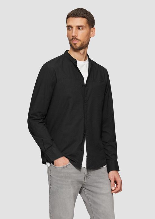 Immagine prodotto s.Oliver Hemd Regular Fit: Leichtes Baumwollhemd mit Struktur (S)