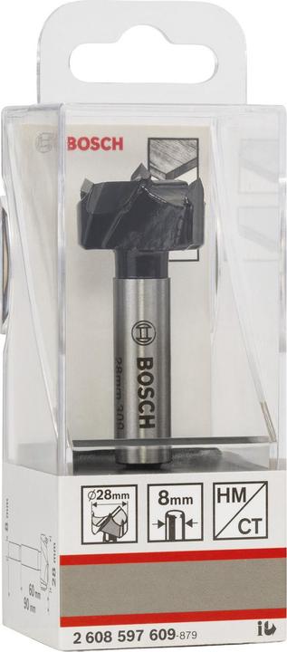 Actual product image Bosch Professional Zubehör Art drill HM, 28 x 90 mm, d 8 mm (8 mm)