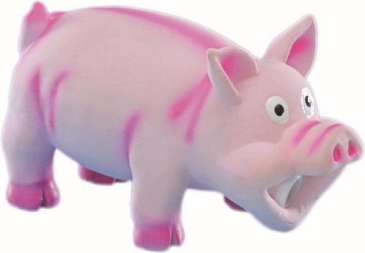 Immagine prodotto Nobby Cane giocattolo in lattice di maiale, 15 cm (Gioco da masticare per cani)