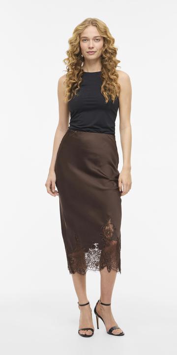 Produktbild Vila VISABEL Spitzen Midirock (36)