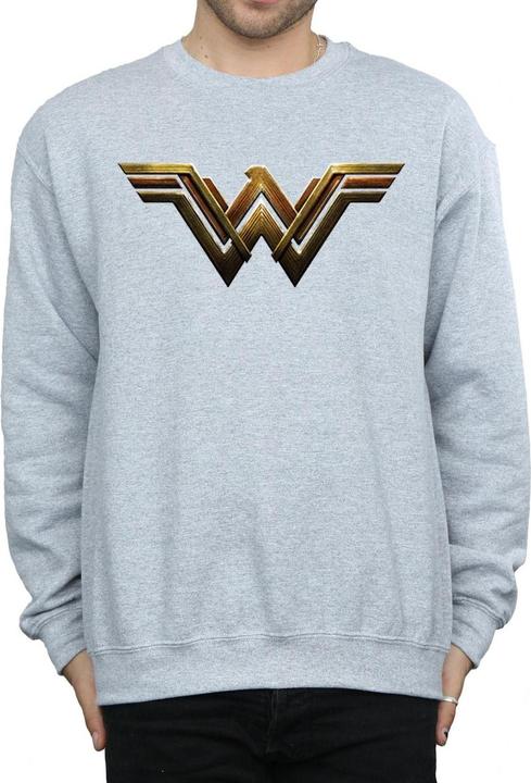 Image du produit - Sweat JUSTICE LEAGUE MOVIE WONDER WOMAN EMBLEM - Homme (L)