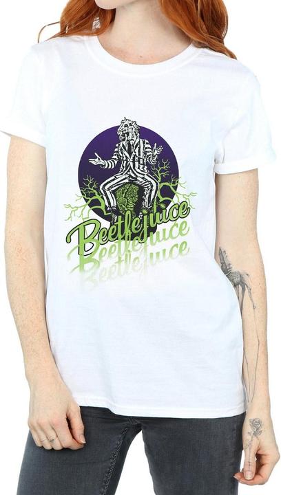 Produktbild Beetlejuice Faded Pose Baumwolle Boyfriend TShirt (M)