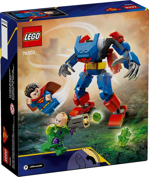 Actual product image LEGO Superman Mech vs. Lex Luthor (LEGO DC)
