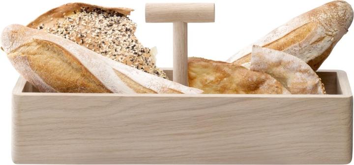 Actual product image LSA Dine bread box oak H16cm L35cm W12cm