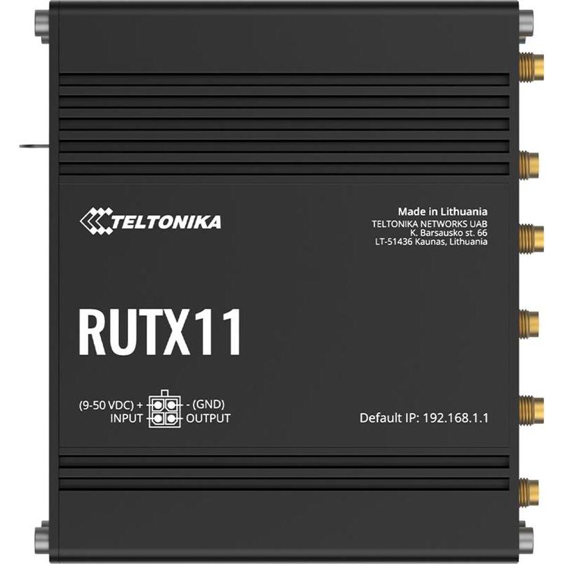 Teltonika NETWORKS RUTX11 4G/LTE Router US Version, Router