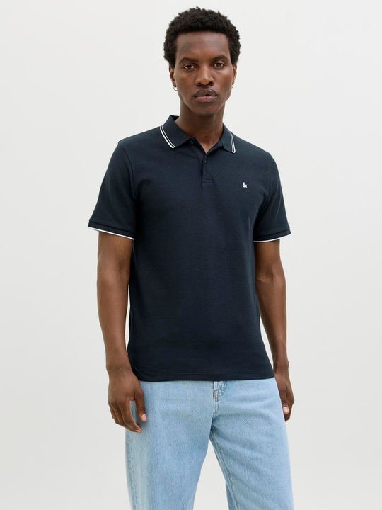 Actual product image Jack & Jones 2er-pack Einfarbig Fly-Away Kragen Poloshirt Poloshirt (XL)
