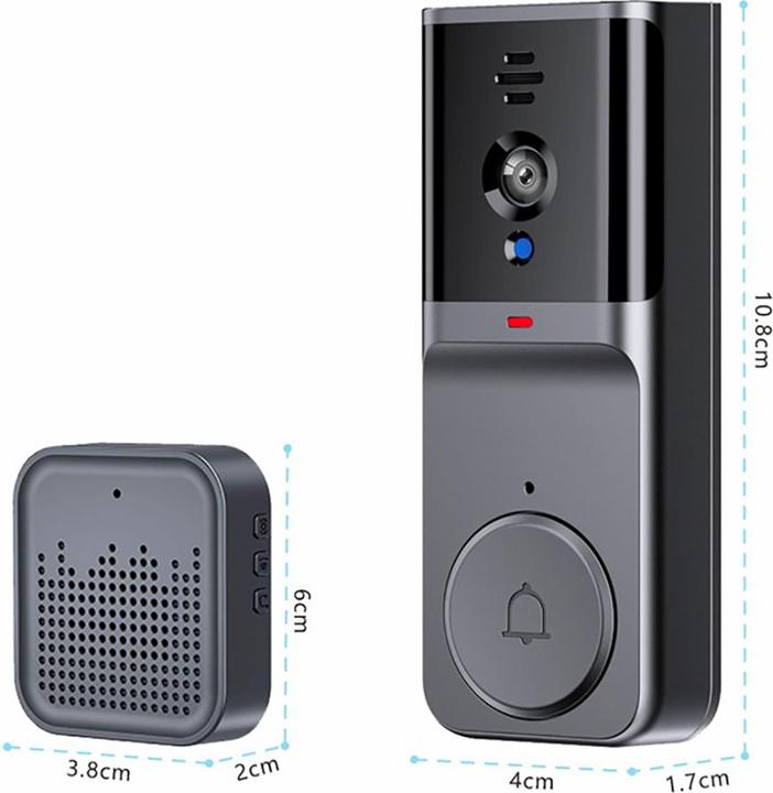 Actual product image Avizar IP65 Verbundene Video-Türklingel (Wi-Fi, Wireless)