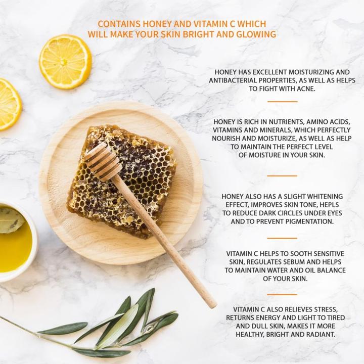 Produktbild JKosmec All Bright Honey and Vitamin C Foam Cleanser (180 ml)