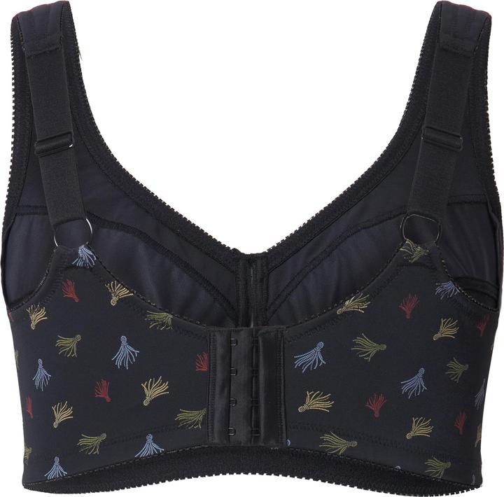 Actual product image Ulla Popken Tassel Print Relief Bra (85 C)