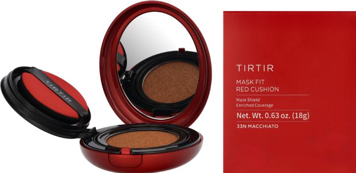 Produktbild TirTir Mask Fit Red Cushion Foundation - Full Coverage, Weightless, Skin Fit (#33N Macchiato)