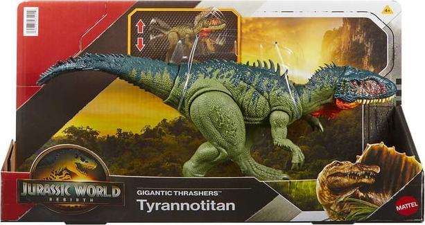 Actual product image Jurassic World Gigantic Trackers Tyrannotitan