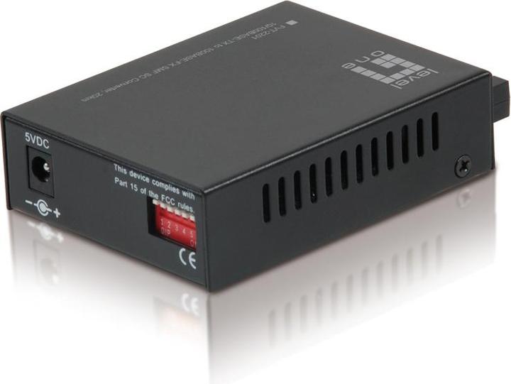Produktbild LevelOne Konverter FVT-2201 10/100TX>100FX SC SMF