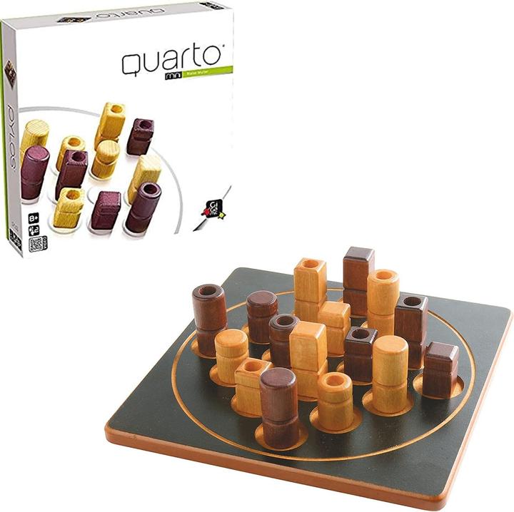 Actual product image Gigamic Quarto Mini (German, French, Italian, English)