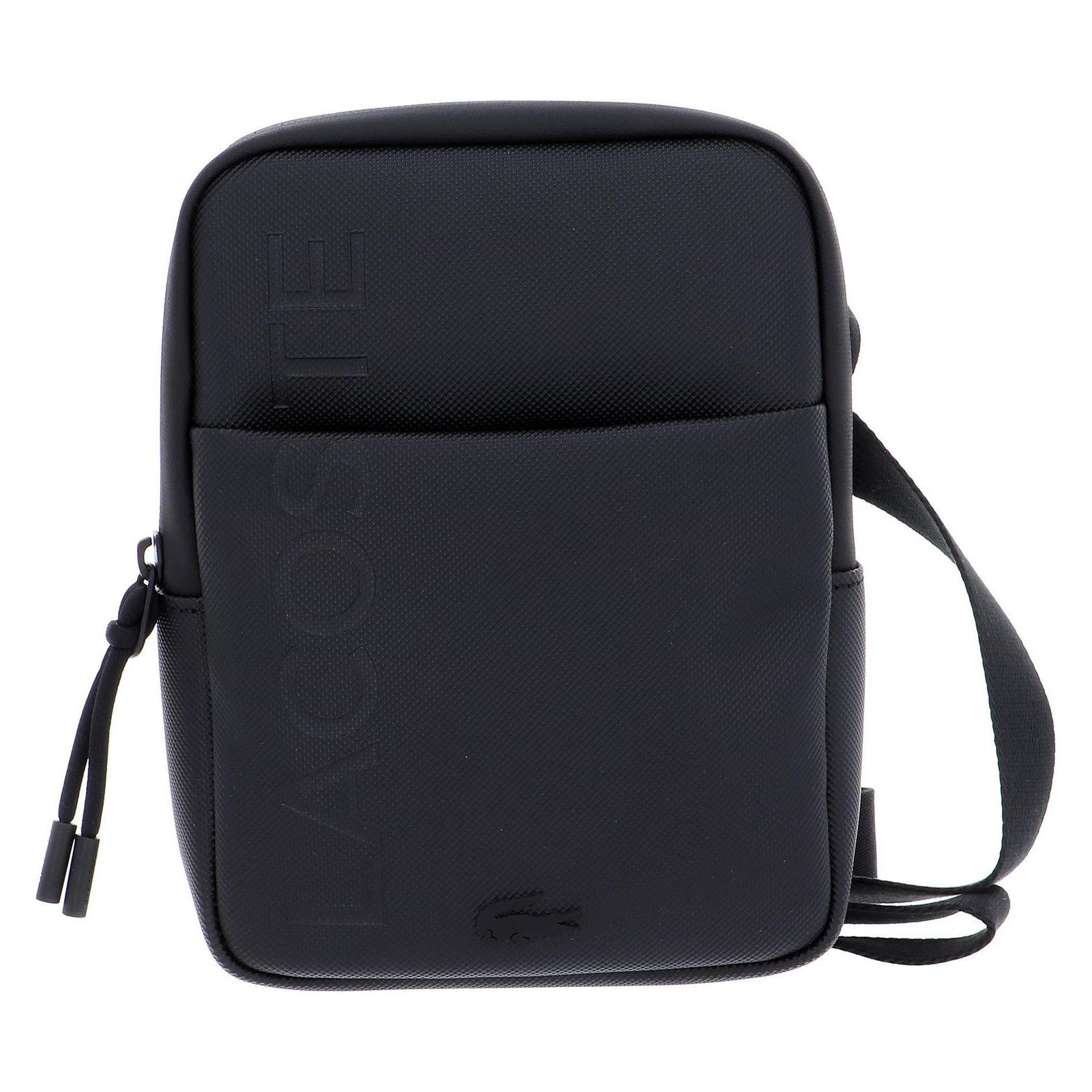 Lacoste, Herren, Handtasche, Umhängetasche Casual - 6394, Schwarz