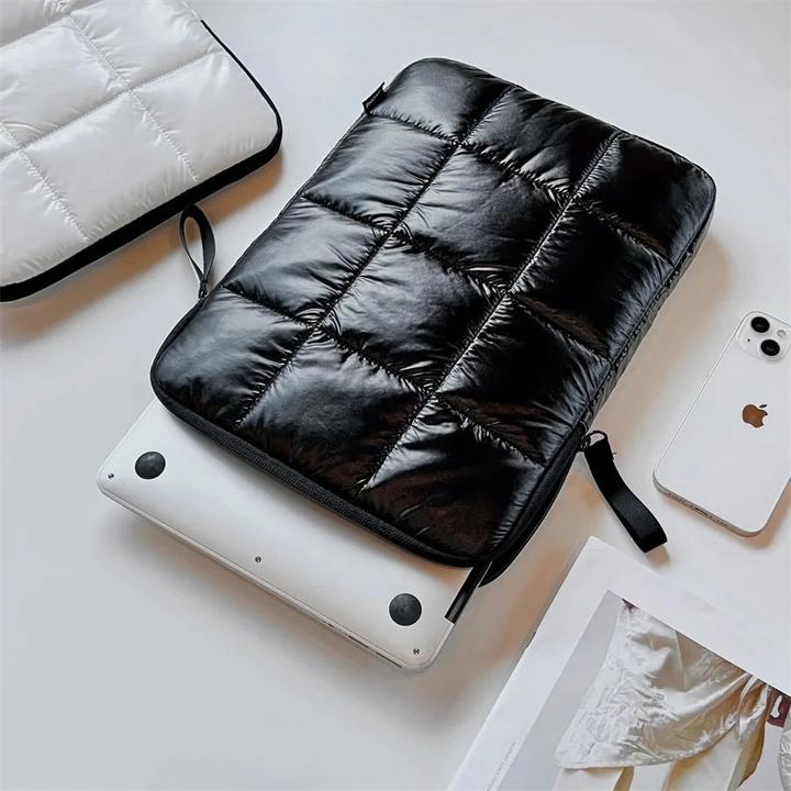 Immagine prodotto Only-Bags.Store Borsa morbida in piuma per Ipad Macbook Air pro Dell Asus Borsa a tracolla per laptop, 13 pollici (13")