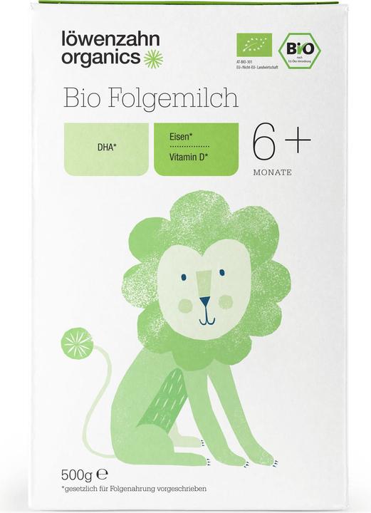 Actual product image Löwenzahn Organics Follow-on milk organic (500 g, from 6 m.)