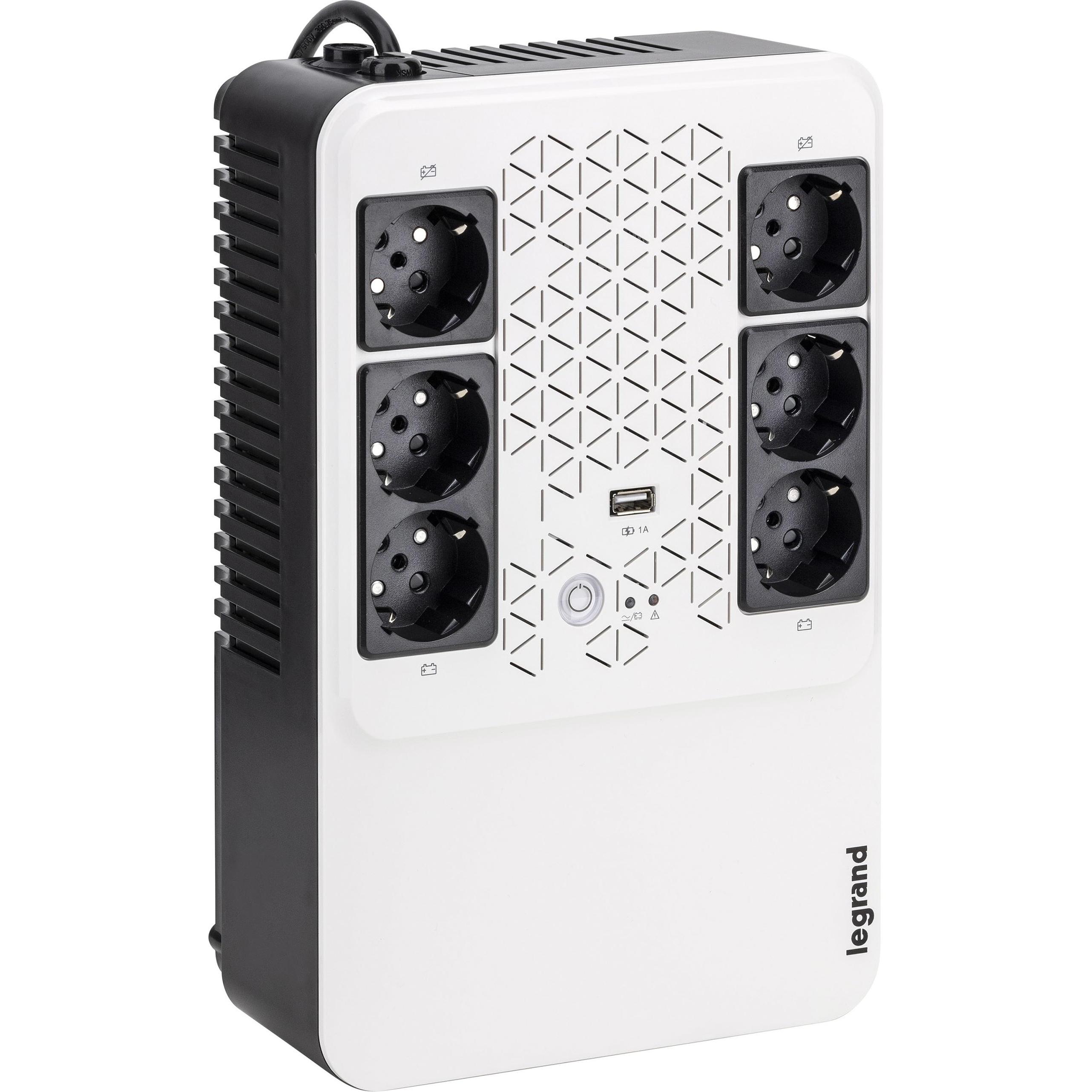 Vaddio Keor Multiplug - USV - Wechselstrom 230 V (0.60 VA, 360 W, Line-Interaktiv USV), USV