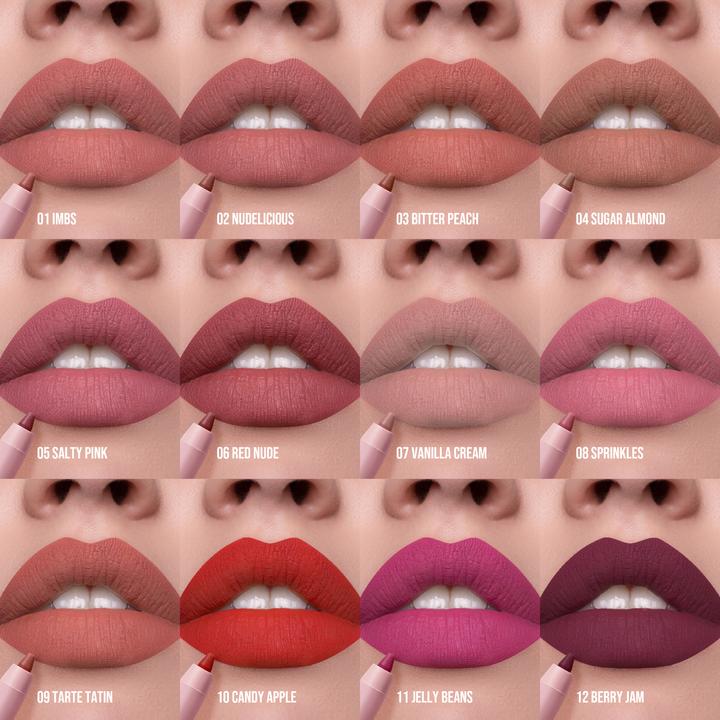 Actual product image Mulac Lip Master 10 Candy Apple (10 Candy Apple)