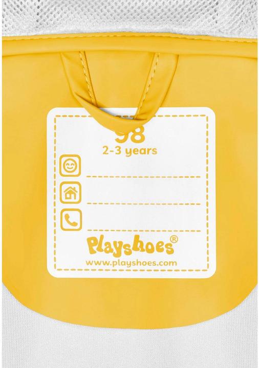 Produktbild Playshoes Regenjacke Basic Gr. 128, Gelb (128)
