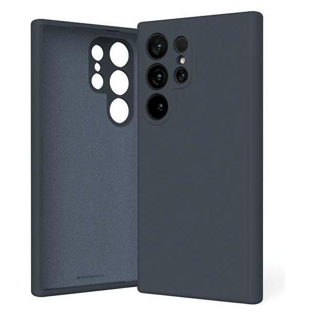 Mercury Siliconen S928 granatowy/navy (Samsung Galaxy S24 Ultra), Smartphonehoes, Blauw