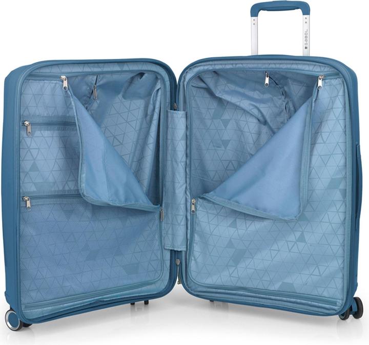 Image du produit Gabol Queens Ensemble de valises à 4 roulettes en 2 parties avec soufflet extensible (114 l)