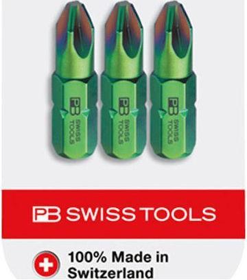 Actual product image PB Swiss Tools Precision Bits C6-400/10CN3 (10)