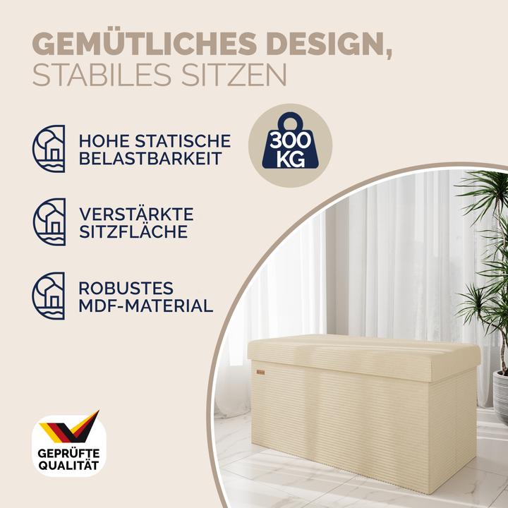 Produktbild Casaria Sitztruhe (76 cm)